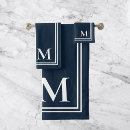 Search for navy and white bath towels Modern