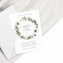 Search for anemone wedding invitations Greenery
