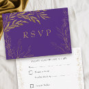 Search for gold rsvp cards Delicate