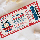 Search for vintage baseball baby shower invitations Ticket