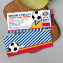 Search for football ticket baby shower invitations Soccer