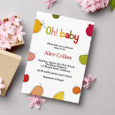 Search for fruit baby shower invitations Simple