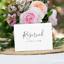 Search for reserved wedding signs Minimal