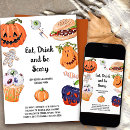 Search for eat drink and be scary invitations Costume party