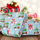 Search for santa claus golfing wrapping paper Golfer