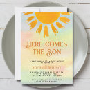 Search for digital baby boy shower invitations Sunshine