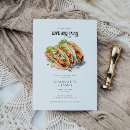 Search for taco rehearsal dinner invitations Love and tacos