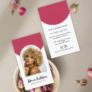 Search for beauty industry business cards Elegant