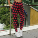 Search for black red polka dot leggings Dotted