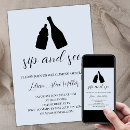 Search for meet and greet party invitations Sip and see