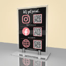 Search for business cards table cards Qr code