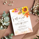 Search for fall foliage wedding invitations Watercolor