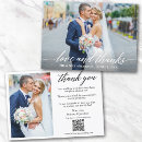 Search for qr code cards Bride and groom