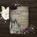 Search for gothic fairy invitations Castle