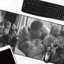 Search for fathers day mousepads Black and white