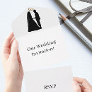 Search for our wedding invitations Black