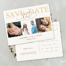 Search for fall wedding save date postcards Bride