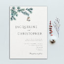 Search for christmas and bells wedding invitations Elegant