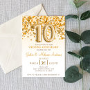 Search for confetti wedding invitations Glitter
