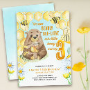 Search for bee birthday invitations Honey