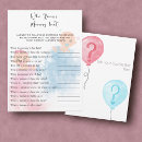 Search for games gender reveal invitations Pink