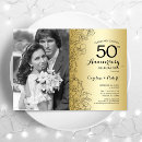 Search for 50 anniversary invitations Elegant