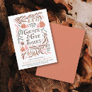 Search for retro thanksgiving invitations Give thanks