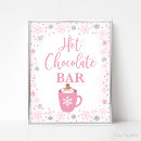 Search for hot chocolate bar signs Pink
