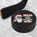 Search for santa hockey pucks Funny