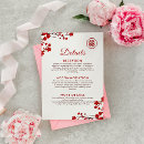 Search for red cherry blossoms invitations Chinese