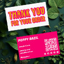 Search for hot pink business cards Trendy