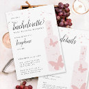Search for wine tasting hens party invitations Bachelorette itinerary