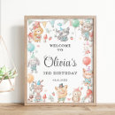 Search for animals party posters For kids