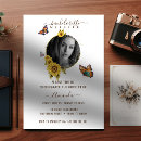Search for sunflower and butterfly invitations Butterflies