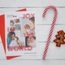 Search for joy to the world photo cards Elegant