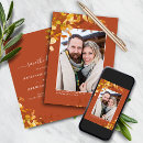 Search for late summer invitations Burnt orange