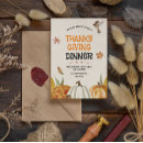 Search for vintage thanksgiving invitations Autumn