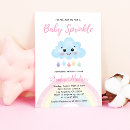 Search for rainbow baby sprinkle invitations Elegant