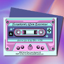 Search for cassette birthday invitations 80s party