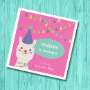 Search for llama napkins Pink
