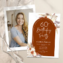 Search for photo 60th birthday invitations Arch