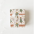Search for cowboy wrapping paper Western