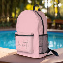 Search for name backpacks Blush pink