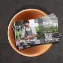 Search for food blogger business cards Restaurant owner