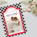 Search for red black and white save the dates Vintage