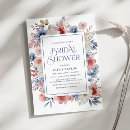 Search for winter floral bridal shower invitations Chic