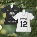 Search for baseball jersey christmas tree decorations For kids