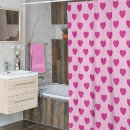 Search for fuchsia pink shower curtains Feminine