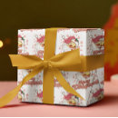 Search for vintage hats wrapping paper Pink