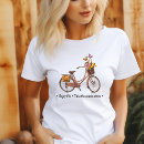 Search for bicycle womens tshirts Quote
